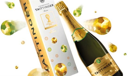 Tattinger world cup packaging
