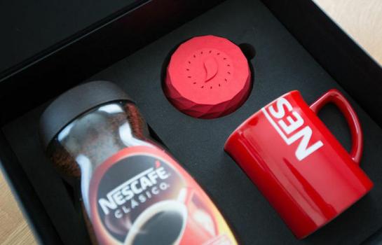 Nestcafe alarm clock packaging
